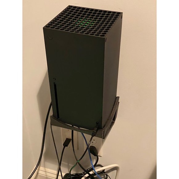 Microsoft Xbox Series X Wall Mount Console Mountable Brackets TV Display Stand - Picture 3 of 5